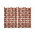 thumbnail image 3 of MKHERT Brick Wall Window Curtain Kitchen Curtain 26x39 inch,Two Piece, 3 of 3