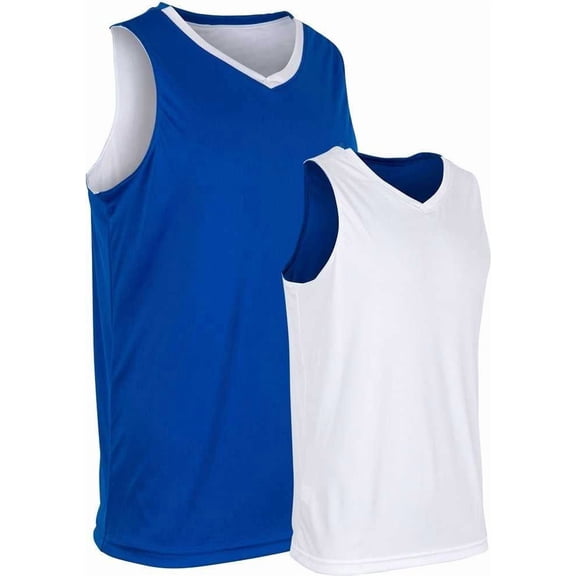 Champro BBJ33 Victorious Men's and Youth Basketball Jersey - Black White