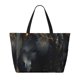 thumbnail image 2 of Fotbe Black And Gold White Horse Bolsa de Viaje para Playa - Resistente al Agua, Bolsa Tote de Gran Capacidad y Ligera con 7 Bolsillos para Mujeres y Hombres, 2 of 7