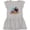 AC-Heather Grey, variant on Inktastic Cryptid Crew Girls Toddler Dress