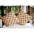 thumbnail image 3 of Simply Daisy 20" x 20" Apple Pattern Indoor/Outdoor Polyester Throw Pillow, Olive, 3 of 3