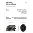 thumbnail image 6 of ROCKBROS Aerodynamic Helmet,Streamlined Cycling headgear Unisex,Protective Ultralightweight Bike Helmets, 6 of 9