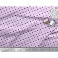 thumbnail image 2 of Soimoi Poly Georgette Fabric Swan Bird Printed Fabric 1 Yard 42 Inch Wide, 2 of 3