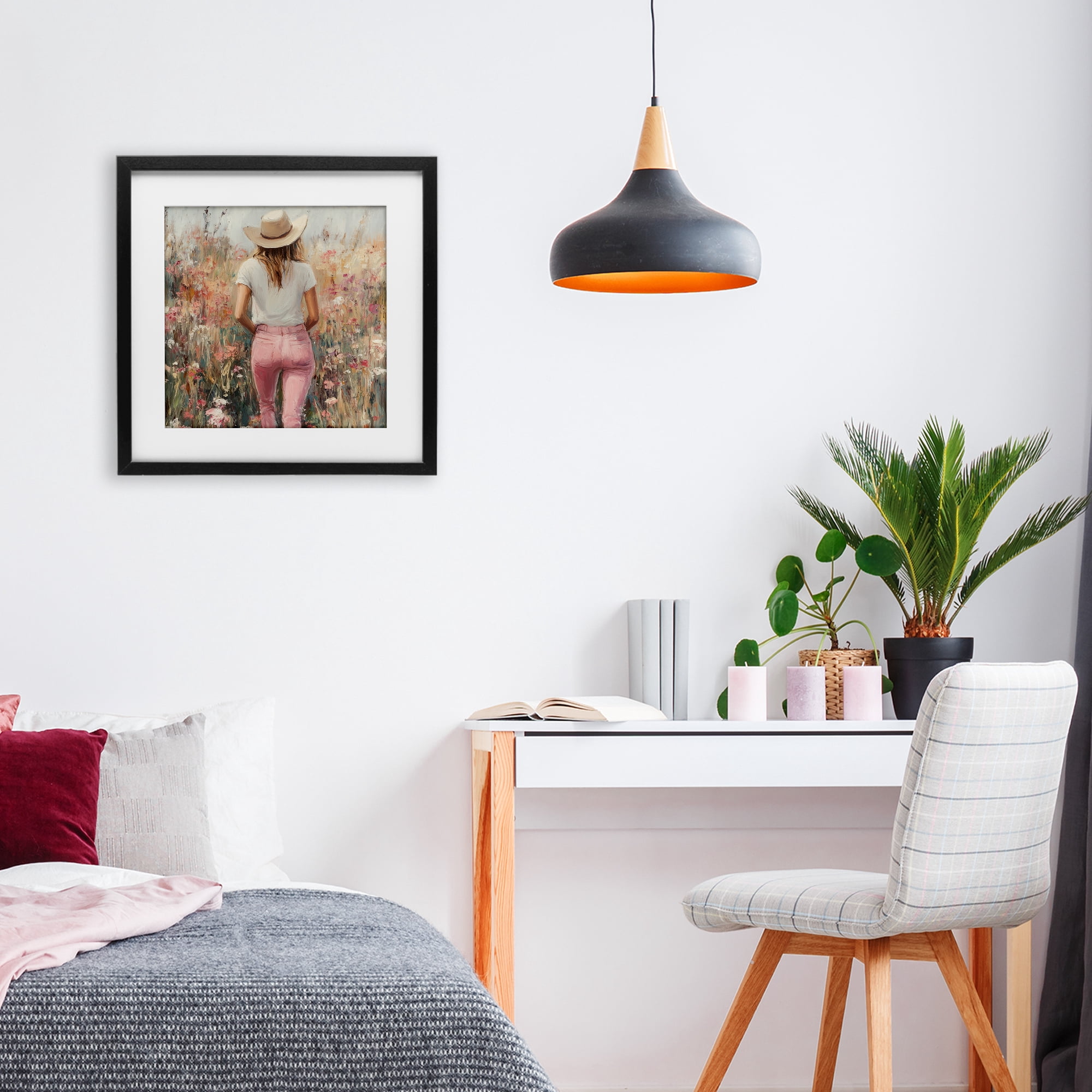 Stupell Industries Moment Of Peace Black Framed Print Under Glass, design by Heidi Kuntz