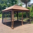 thumbnail image 5 of Kselythan 11x11 Pop Up Canopy, Canopy Tent,Outdoor Gazebo for Backyard & Patio Furniture,Pop Up Tent With Removable Zipper Netting, For Outdoor Patio Backyard Garden Camping, 5 of 9