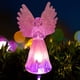 thumbnail image 1 of Luces de ángel Decoraciones de jardín solar Luces de jardín Energía solar Día de la madre Regalos de jardín Lápida de ángel de jardín Cementerio humano Decoraciones de jardín Luces de ángel Ormromra YZY1475, 1 of 2