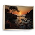 thumbnail image 2 of Designart "Coastal Tree form" Landscapes Floater Framed Wall Art Print, 2 of 7