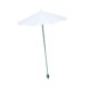 thumbnail image 2 of Mini sombrilla parasol para plantas de jardín en macetas con ángulo ajustable para protección solar. Blanco, 2 of 9