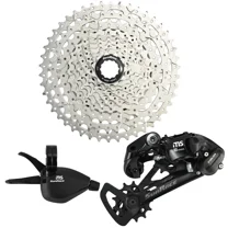 SunRace MS 1x10 Speed 11-46T MTB Groupset , Silver, SR3170