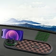 thumbnail image 5 of Multifunction Car Anti-Slip Mat, 2025 New Car Anti-Slip Mat Phone Holder for Phones Sunglasses Keys Gadgets, Rotatable Anti Skid Car Dashboard Pad with Temporary Parking Number, 5 of 5