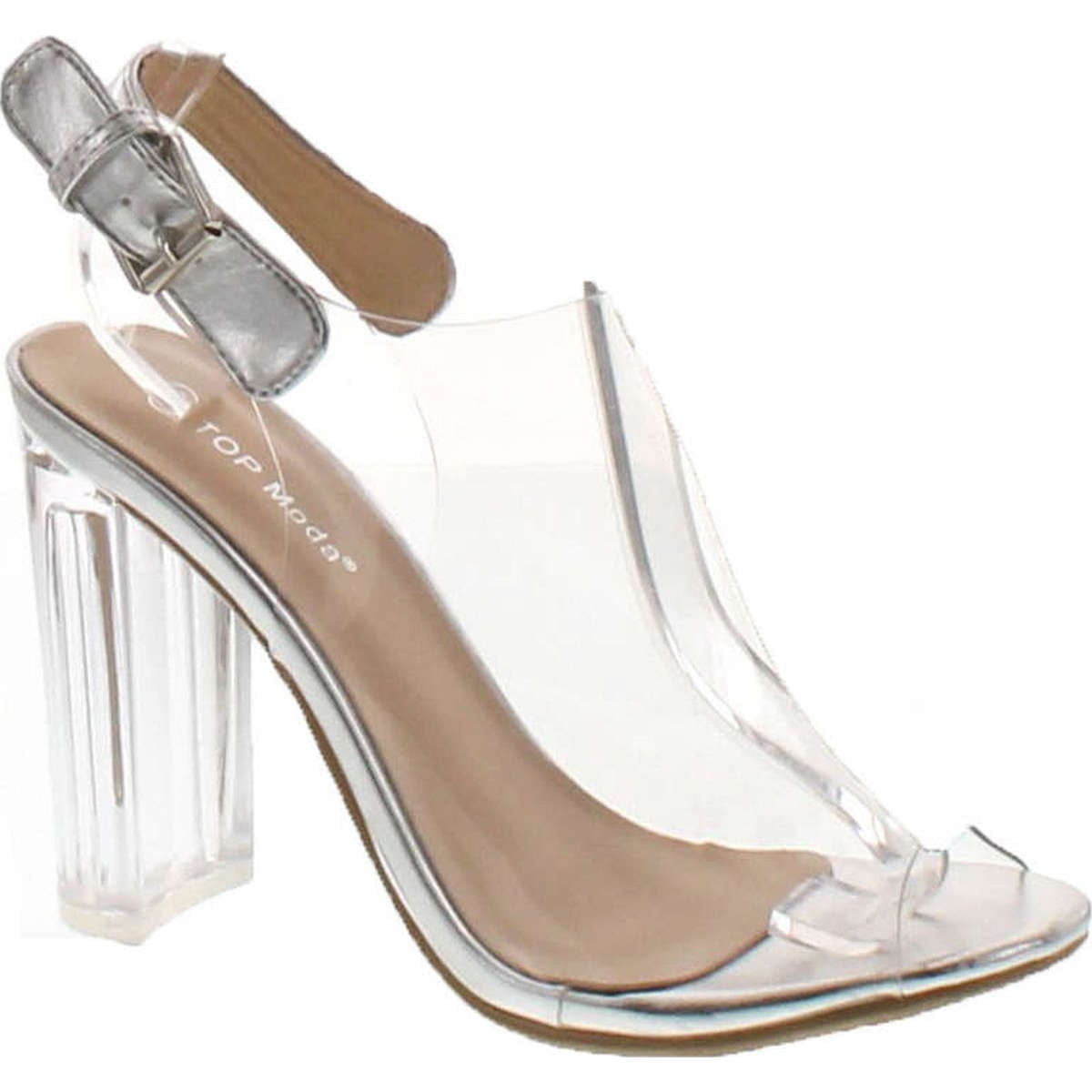 top moda clear heels