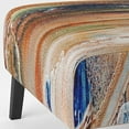 thumbnail image 2 of Designart "Colorful Abstract Painting Strokes II" Upholstered Modern Accent Chair and Arm Chair, 2 of 5