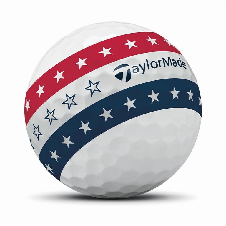 TaylorMade, Golf Balls, 12pk, Tour Response Stripe USA - Walmart.com