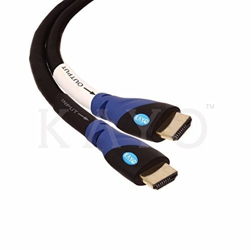 KAYO Hi-Speed HDMI2.0b Cable CL3 Rated 4K@60Hz,UHD,2160p 100FT+SignalBooster-NS 