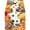 B002- Style B, variant on Table Runner for Party, Fall Home Decor, Thanksgiving Table Decorations, Cute Rustic Turkey Pumpkin Fall Decor, 72 X 13 Inch Cartoon Turkey Fall Harvest Pattern Long Dining Table