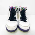 thumbnail image 3 of Ni - ke Ni - ke Boys Air Jordan 5 DB3026-100 White Basketball Shoes Sneakers Size 13.5C, 3 of 5