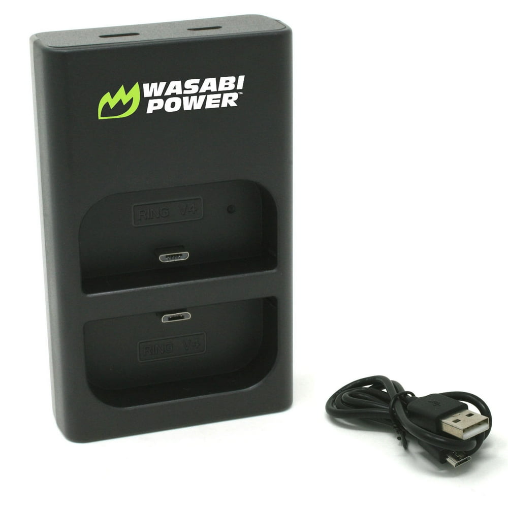 Wasabi Power Dual Battery Charger Station for Ring V4