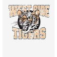 thumbnail image 2 of Vintage Sport West Side Tigers Adult White Long Sleeve Hoodie-3XL, 2 of 3