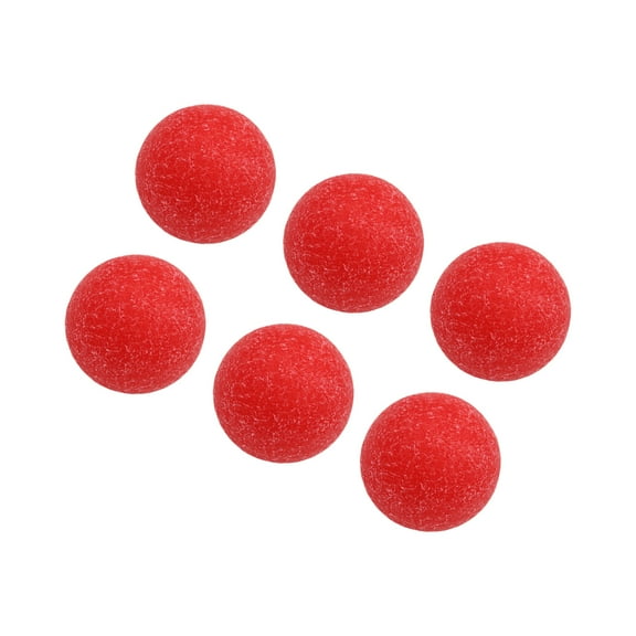 lixuesong 6pack Textured Table Soccer Balls Nonslip Matte Surfaces Foosball Balls for Table Soccer Game with Enhancing Grip