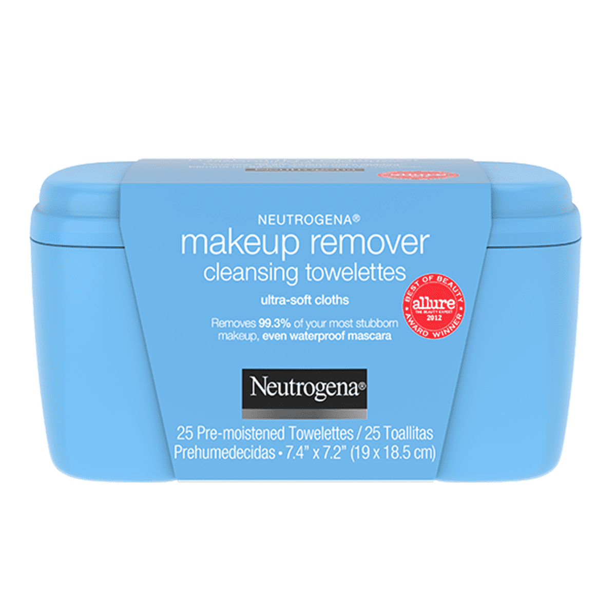 Neutrogena Makeup Remover Cleansing Towelettes & Face Wipes, 25 ct