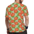 thumbnail image 2 of Wukai Hand Drawn Strawberry Print Men's Short-Sleeved Mesh T-Shirt,Quick-Dry Short Sleeve Workout T-Shirt-6X-Large, 2 of 8