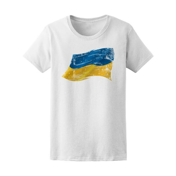 A Grunge Ukrainian Flag Tee Men's -Image by Shutterstock