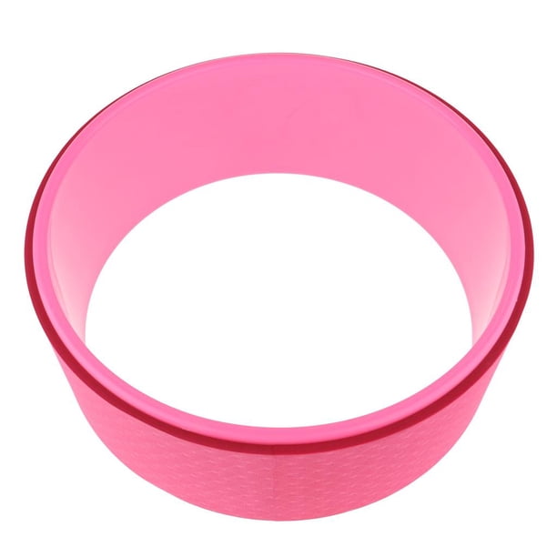 Rodillo De La Rueda De Yoga De Alta Resistencia Diseñado Para La De La Rueda De Yoga Pilates, Estiramiento Y Mejora De Las Flexiones De Rosado Baoblaze Rueda de yoga