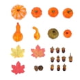 thumbnail image 1 of 1 paquete de calabaza simulada de Halloween para decoraciones de Halloween, 1 of 3