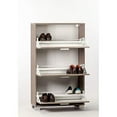 thumbnail image 3 of Nameeks A763 Shoe Rack Collection 27-3/5" 18 Pair Shoe Rack - Wood, 3 of 3