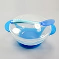 thumbnail image 5 of Baby Bowl with Suction - Baby Bowl with Lid - Silicone Set with Spoon - Safe Leak-Proof Bowl for Babies Kids Toddlers - BPA Free - First Stage Self Feeding, 5 of 6