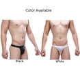 thumbnail image 5 of Male Panties Bikini Pouch Panties Cool Gays Clothes Ice Silk Jockstrap Men Mens Middle Waist Sexy String Briefs, 5 of 5