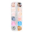 thumbnail image 2 of Wentin Reduce Fake Nails Ultra Thin Natural Nail Shell 12Color Gold Silver Foil Sticker Nail Accessories, 2 of 2