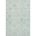 thumbnail image 2 of Addison Rugs Mayfield Premium Machine Washable Transitional Damask Turquoise Rectangle Rug, 10' x 14', 2 of 7