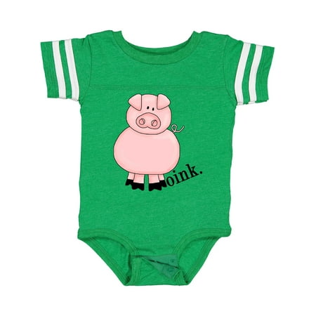 

Inktastic Pig-Oink Gift Baby Boy or Baby Girl Bodysuit