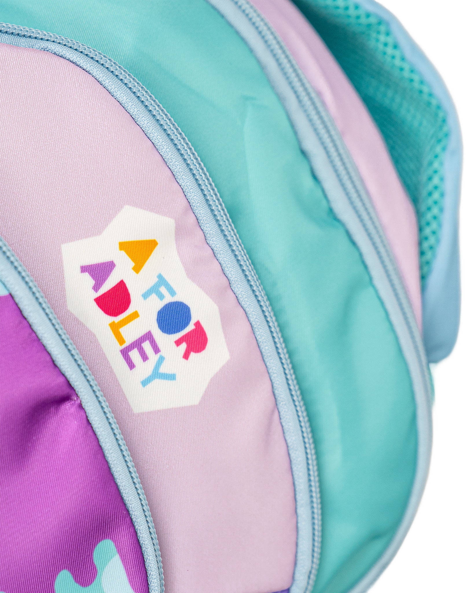 A FOR ADLEY Backpacks Featuring Adley Logos Great Backpack For School or Just Carrying Around Your Important Kid Things (Monkey Buddies Color Pop)
