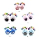 thumbnail image 5 of Sonducket Gafas de fiesta, disfraz, gafas de cumpleaños, gafas decorativas, decoración de ropa, fotografía, accesorio portátil reutilizable Cadenas y cordones para anteojos Rosado Sonducket AP012698-03, 5 of 6