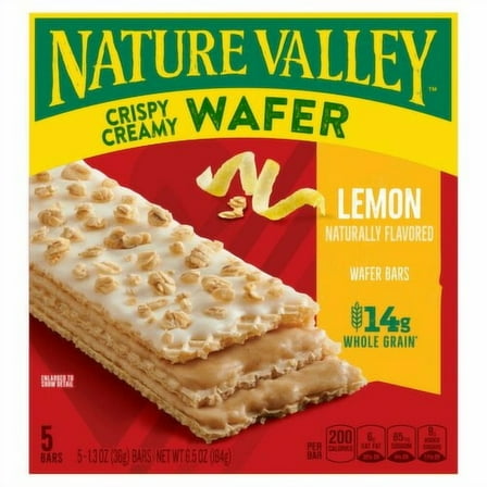 Nature Valley Crispy Creamy Lemon Wafer Bar 5CT