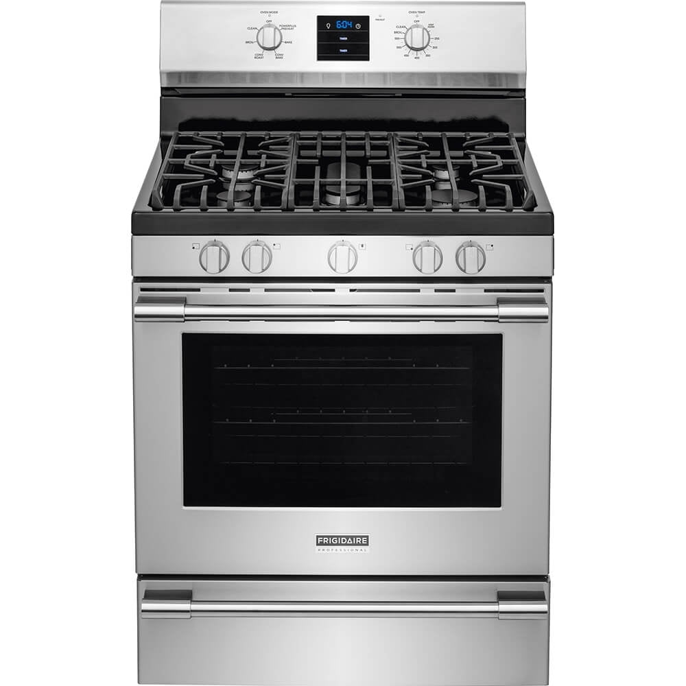 Frigidaire Professional FPGF3077QF 5.6 Cu. Ft. 5 Burner Stainless Range