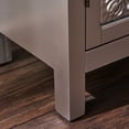 thumbnail image 7 of Contemporary Tile Front Cabinet In Navy Blue With Firwood Construction And Panels For Stylish Storage Unit Carvings, 7 of 7