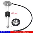 thumbnail image 1 of Ip66 Waterproof Dual Gauge With Alarm Light 52mm Water Level+fuel Level Gauge For Fuel Float Level Sensor 0-190 Ohm Boat Car, 1 of 1