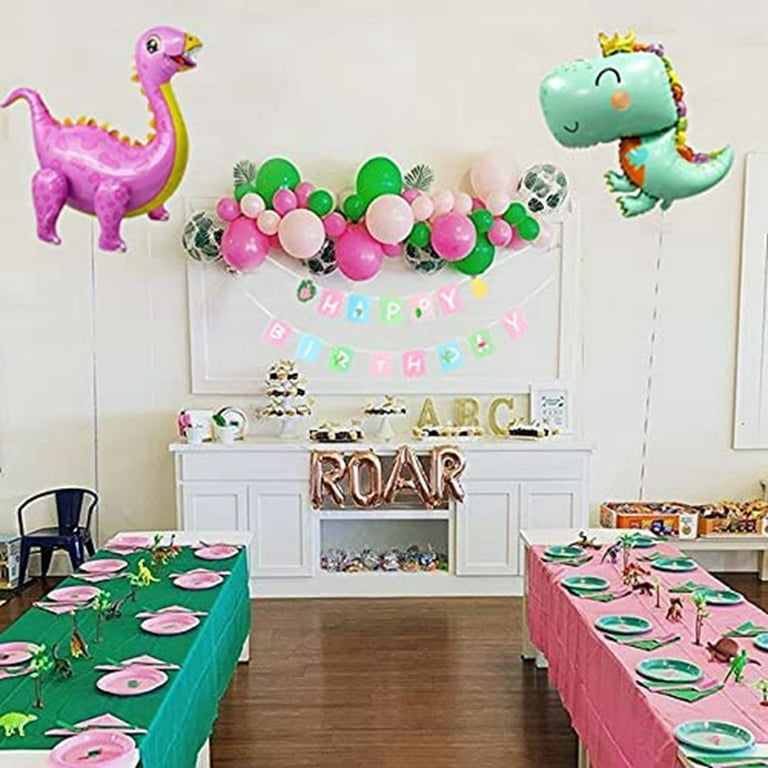 Pink Dinosaur Party Decorations For