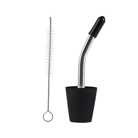 

Lengthened Kettle Stainless Steel Extended Water Pipe Conversion Water Nozzle Outdoor Kettle Mouth Coffee Pot Extension Thin Tube style C