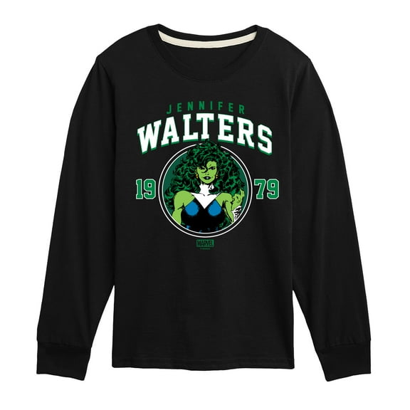Marvel She Hulk - Walters - Kids Long Sleeve Graphic T-Shirt