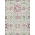 thumbnail image 2 of Addison Rugs Chantille Indoor/Outdoor Transitional Floral Pink Washable Rectangle Rug, 5' x 7'6", 2 of 6