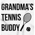 thumbnail image 2 of Grandma's Tennis Buddy Athletic Toddler Boy Girl T Shirt Infant Toddler Brisco Brands 4T, 2 of 6