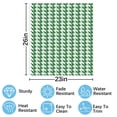 thumbnail image 2 of Aesthetic Emerald Green and White Ripple Dishwasher Magnet Cover Decorative Sticker for Home Cabinet Kitchen 23" x26", 2 of 5