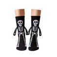 thumbnail image 4 of Halloween Skeleton Hand Embroidered Cotton Ankle Socks For Women Party Costume Comfortable Short, 4 of 5