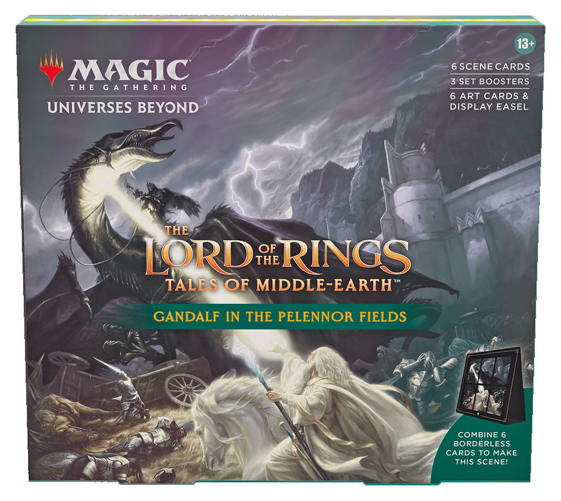 mtg lotr holiday scene cards Magic the Gathering: Lord of the Rings Box (Set of 4) Piece Of The Game Amazon.com: Magic: The Gathering The