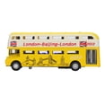 thumbnail image 4 of Bus Toy, Exquisite Workmanship Double Layer Bus High Simulation Beautiful Electric Bus Toy, For Collection Children Kids Decoration Blue,Yellow, 4 of 8