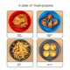 thumbnail image 5 of Bandeja de silicona para horno, parrilla para Pizza, pollo, accesorios, disco, parrilla de repuesto reutilizable, color gris, 5 of 5